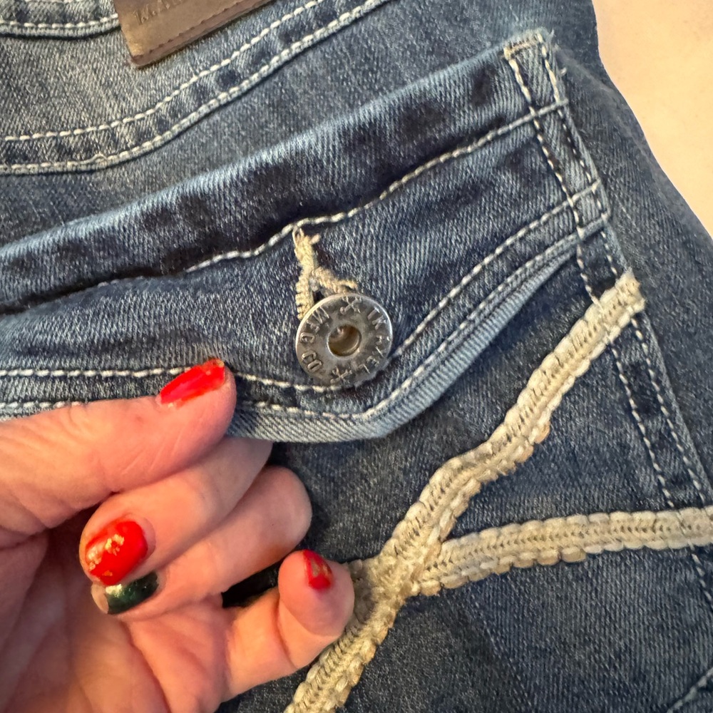 Axel Blue Boot Cut Jeans - Picture 8 of 14